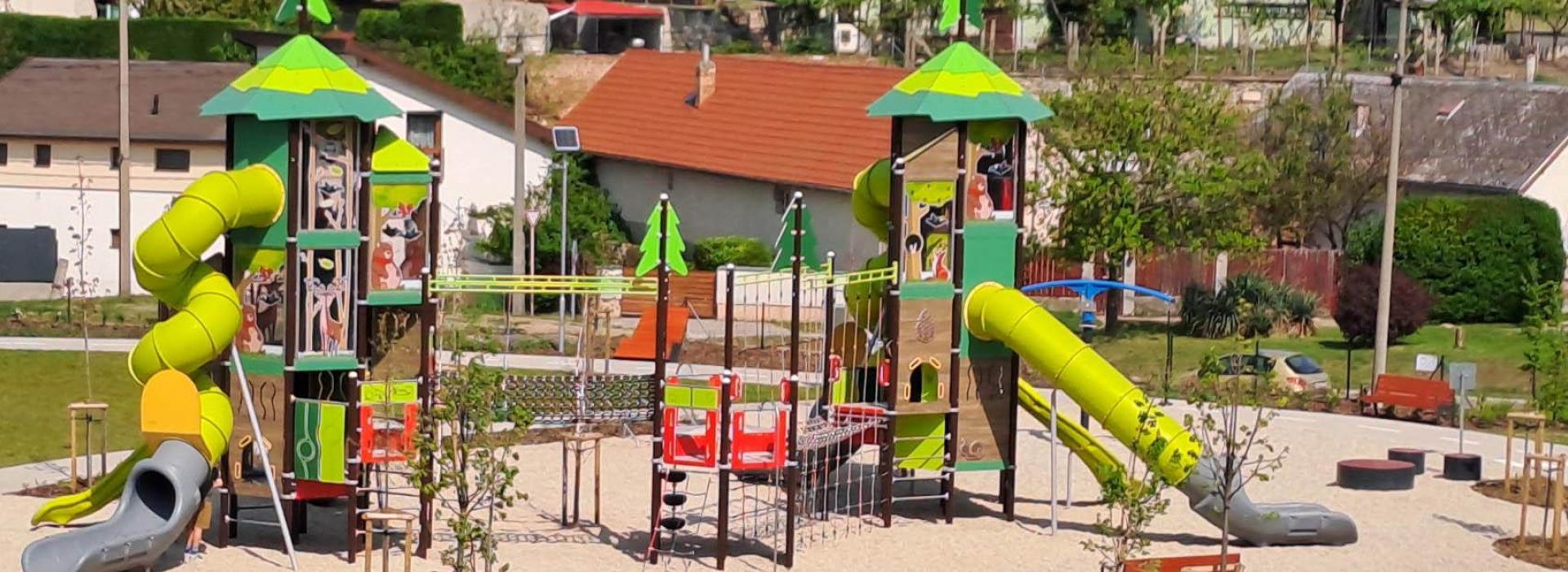 Új szabadidőpark létesült Nyergesújfalun - sajtóközlemény
