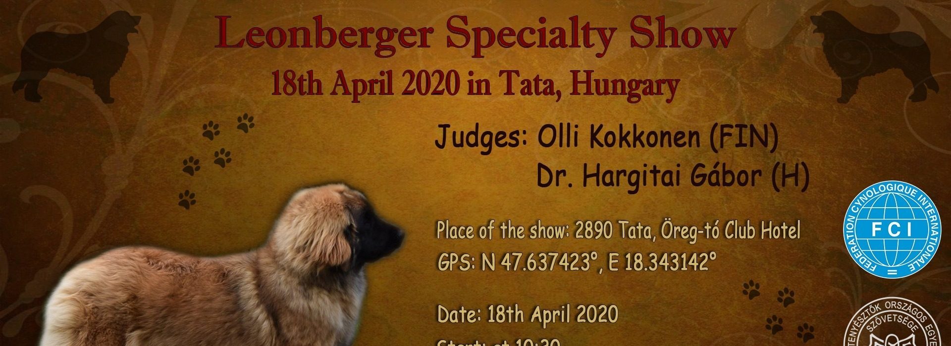 Hungarian Leonberger Specialty Show 2020 -KÖZLEMÉNY